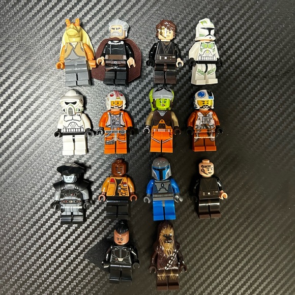 Lego starwars rare mini figures